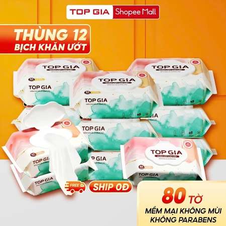 Khăn ướt cao cấp Top gia